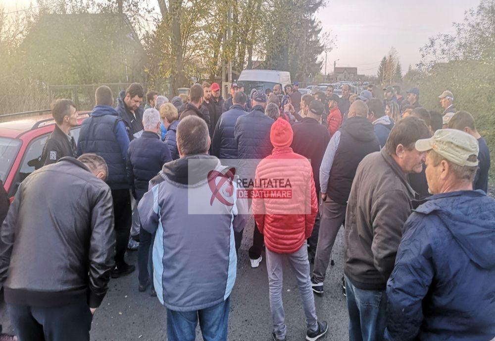 Protestul codrenilor împotriva Consiliului Județean, blocat!