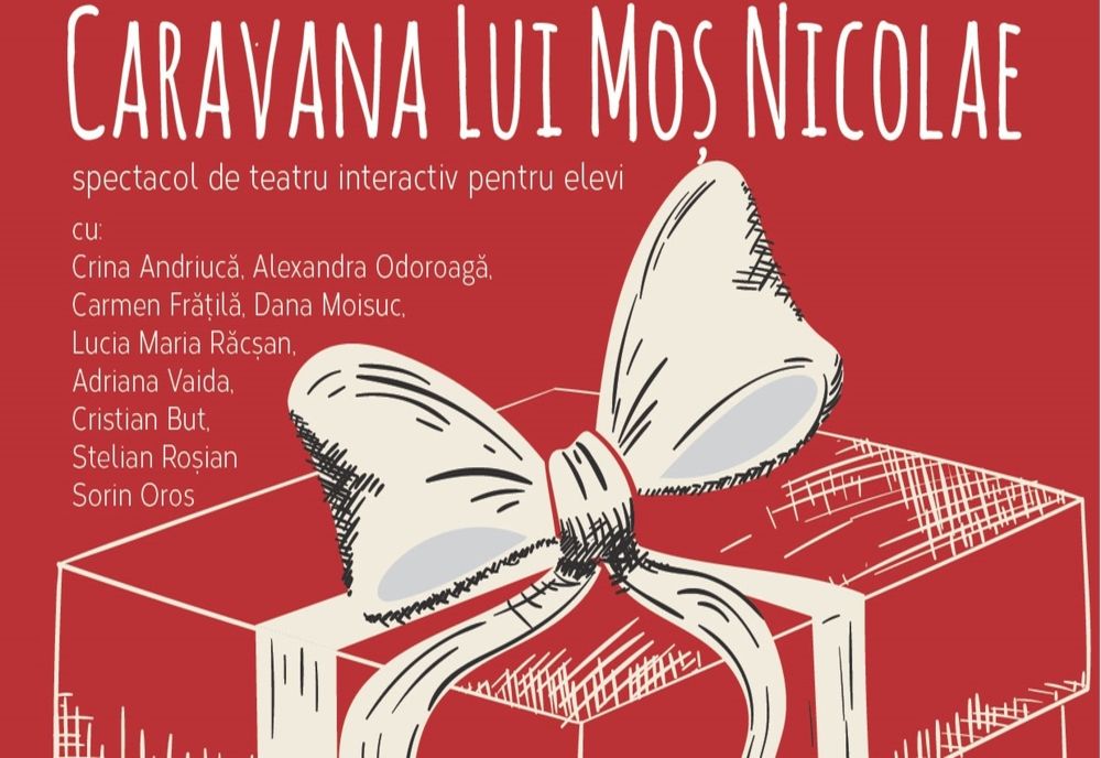 ”Caravana lui Moș Nicolae” va ajunge la elevii din cinci comune ale județului 