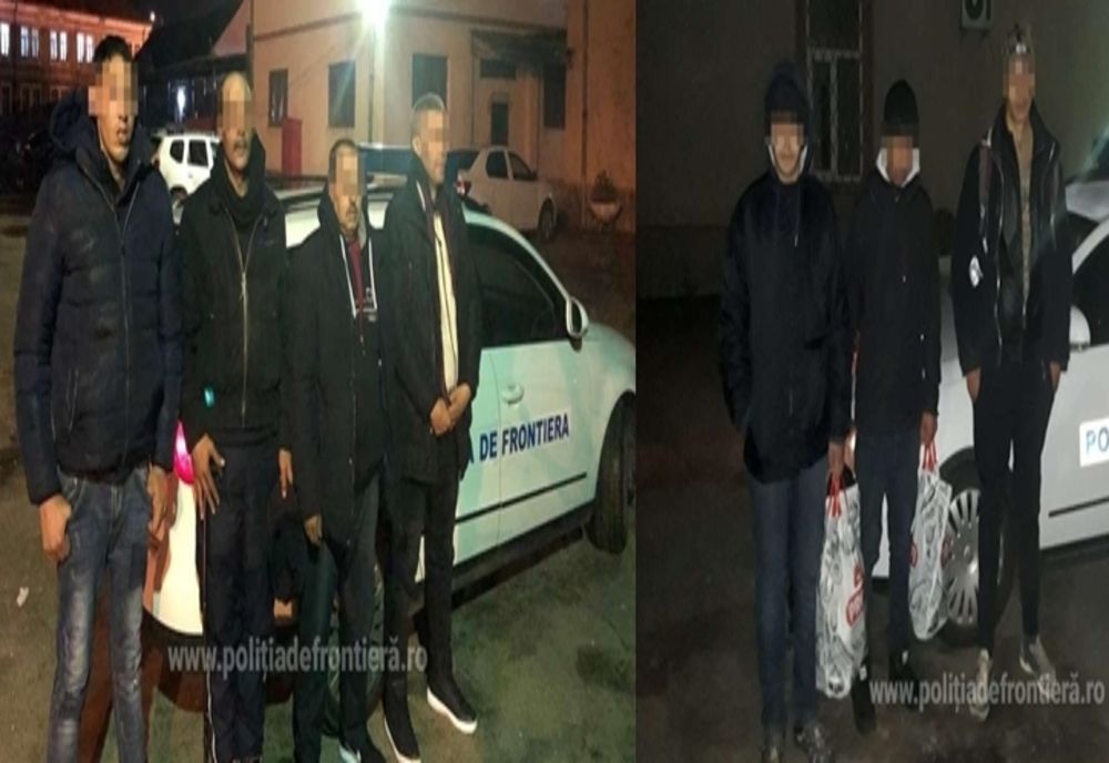 Patru marocani şi trei algerieni opriți la frontiera de nord-vest