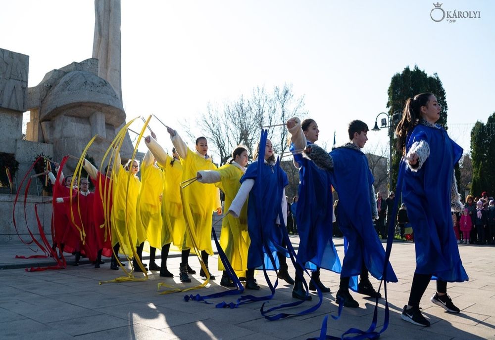 Moment solemn și manifestări culturale organizate la Carei, cu ocazia Zilei Naționale a României