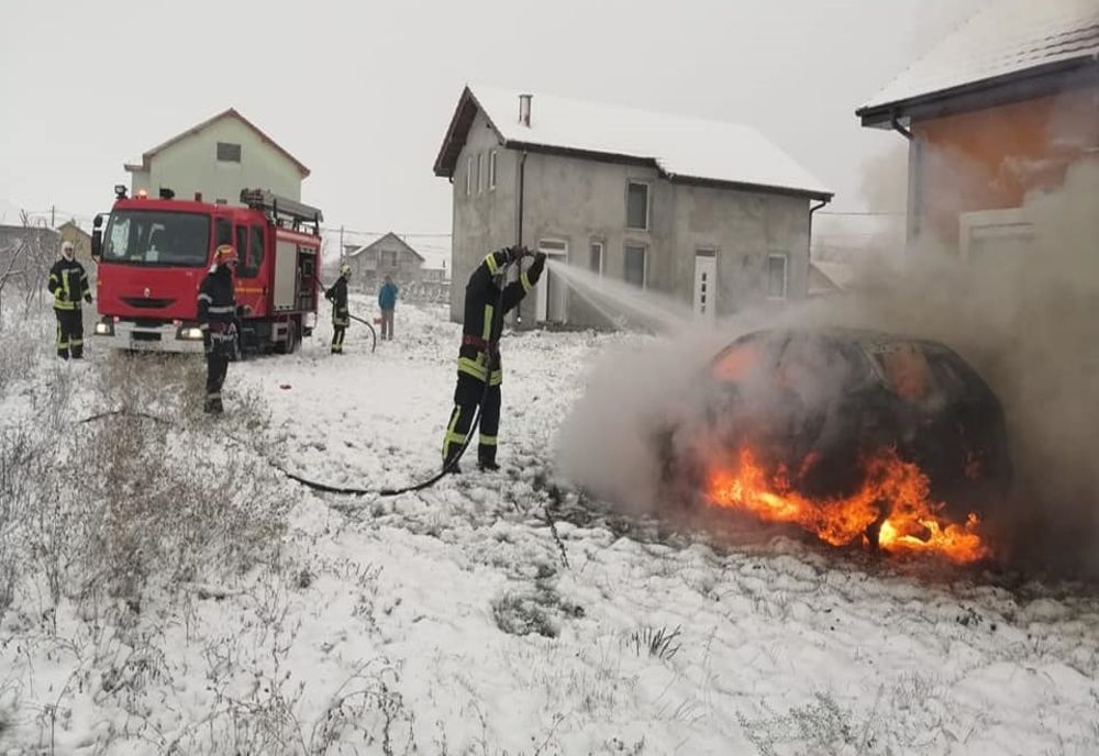 153 misiuni şi situații de urgență gestionate într-o singură săptămână de pompierii sătmăreni