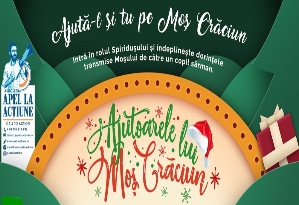 Petreceri caritabile pentru sprijinirea proiectului “Ajutoarele lui Moș Crăciun”