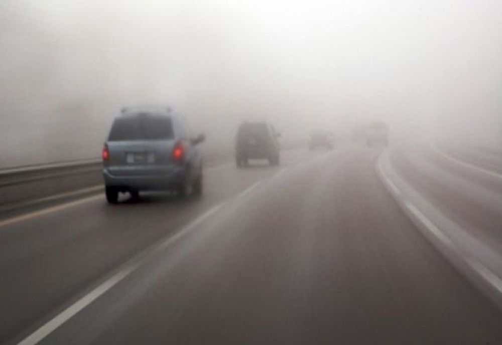 Cod galben de ceață în județul Satu Mare!