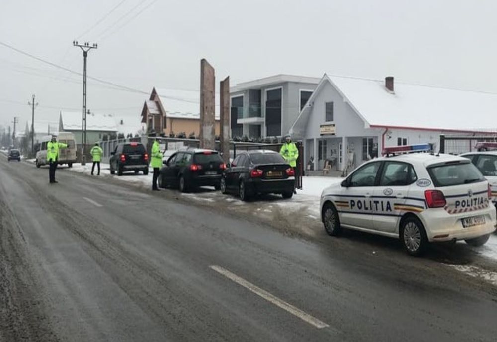 Contravenții de aproape 2.000.000 lei aplicate de polițiști în cadrul unor acțiuni desfășurate în șapte județe