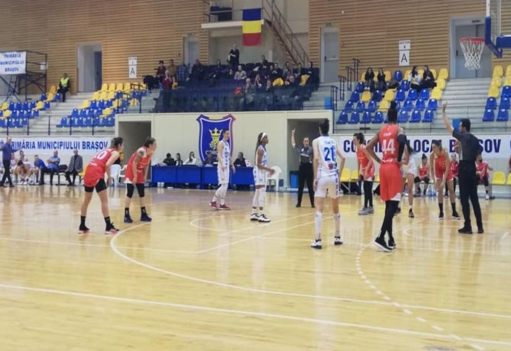 Baschet | CSM Satu Mare, învinsă de Olimpia CSU Brașov