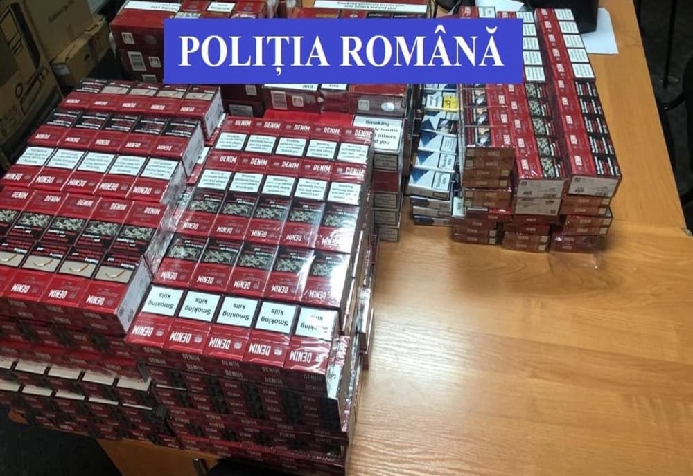 Peste 31.000 de fire de țigări de contrabandă confiscate de polițiștii sătmăreni 