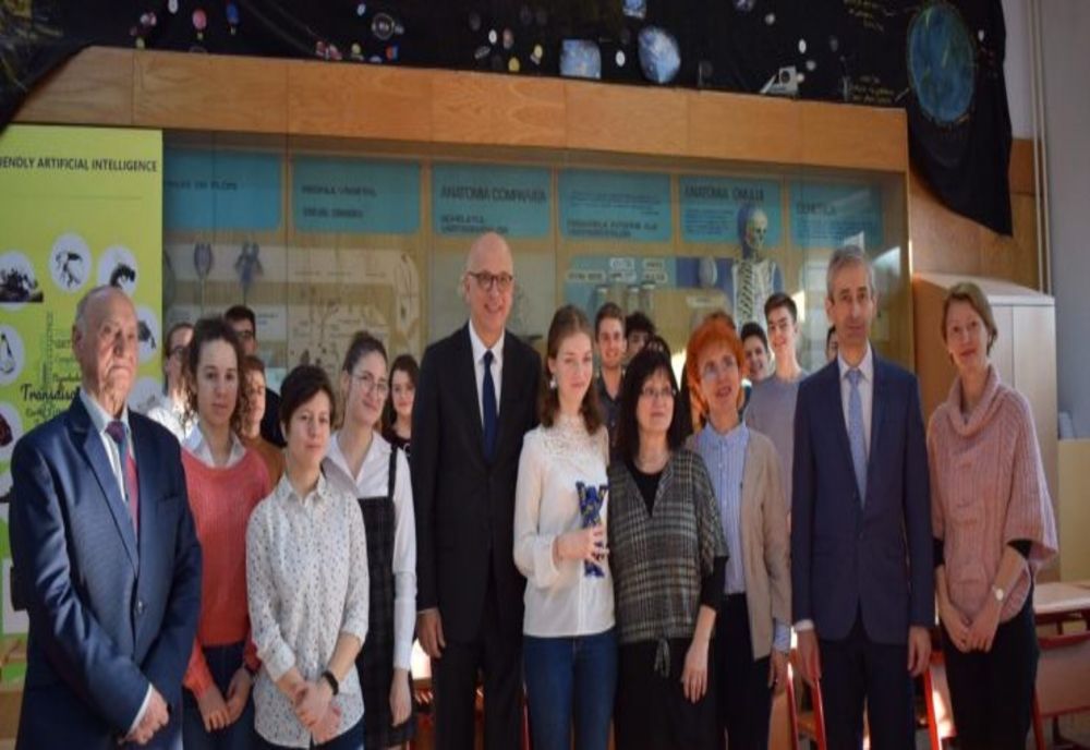 Elevă din Satu Mare, premiată de ambasadorul Germaniei