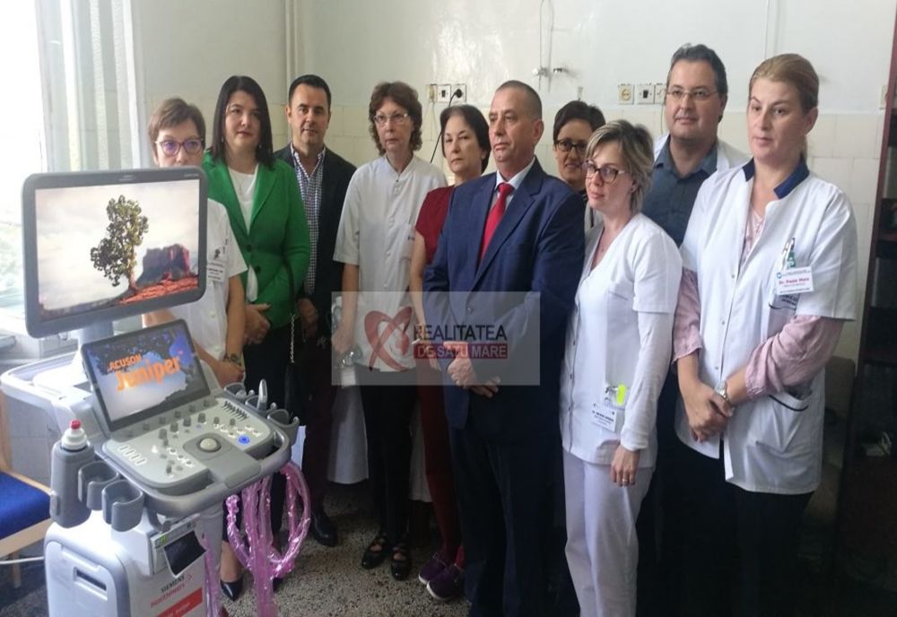 Vasile Lucuț, aparatură medicală de 250.000 de euro donată spitalelor din Satu Mare