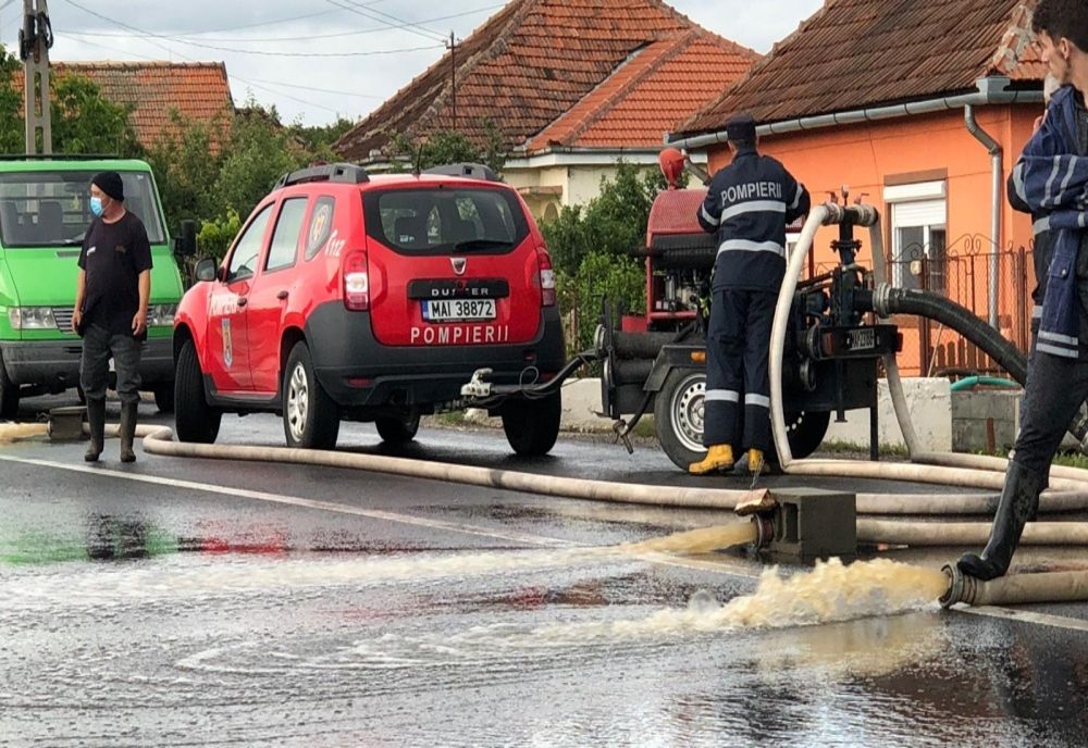 Peste 120 misiuni şi situații de urgență gestionate de pompieri într-o săptămână