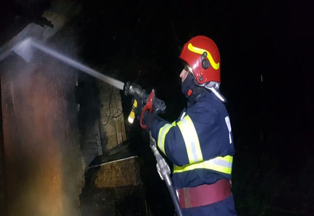 Afumătorie din Satu Mare, mistuită de un incendiu