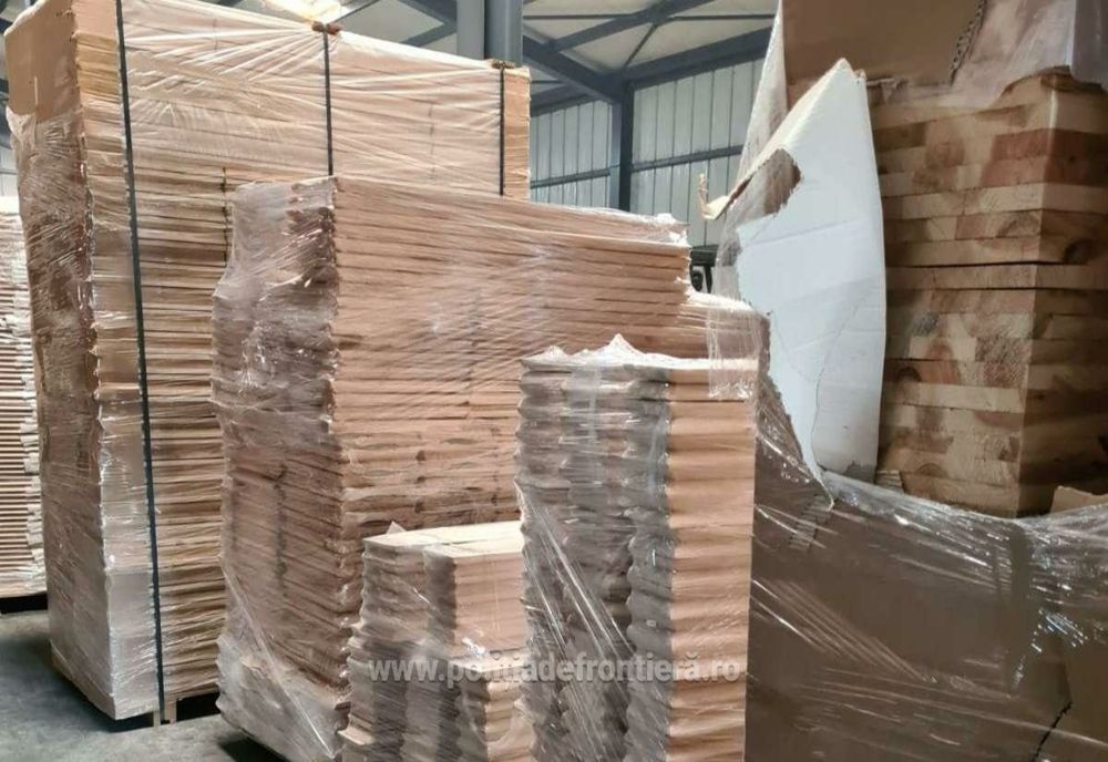 VIDEO Sute de sicrie introduse ilegal în țară, depistate în Portul Constanța