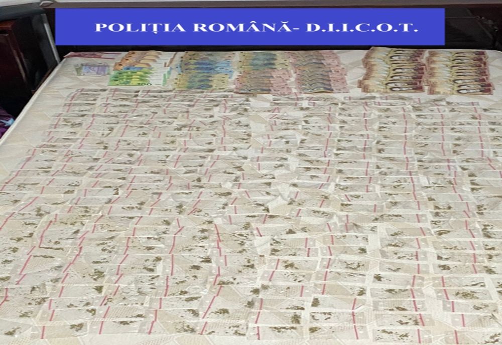 Percheziţii: Oamenii legii au descoperit 450 de pliculeţe cu droguri acasă la un bărbat din Satu Mare (FOTO)