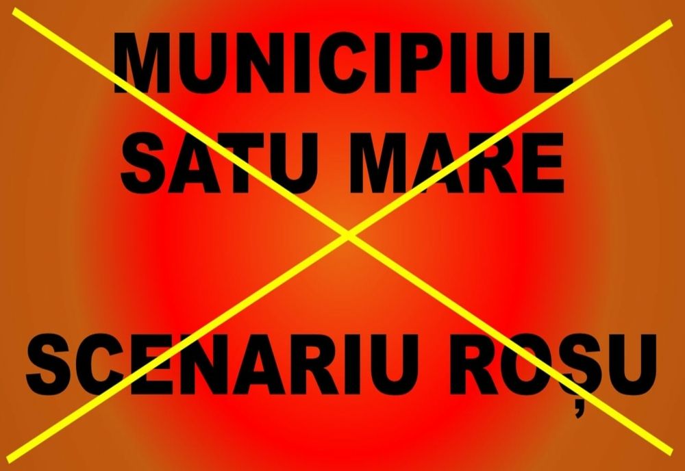 Municipiul Satu Mare iese din scenariul roșu