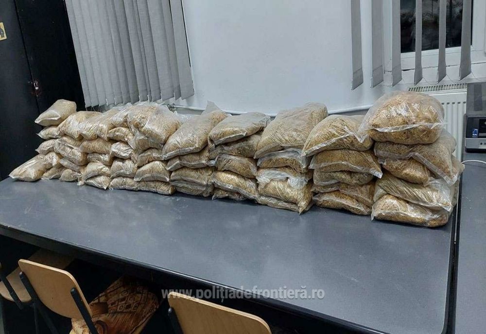 Doi sătmăreni prinşi cu 25 de kilograme de tutun în PTF Urziceni (FOTO)