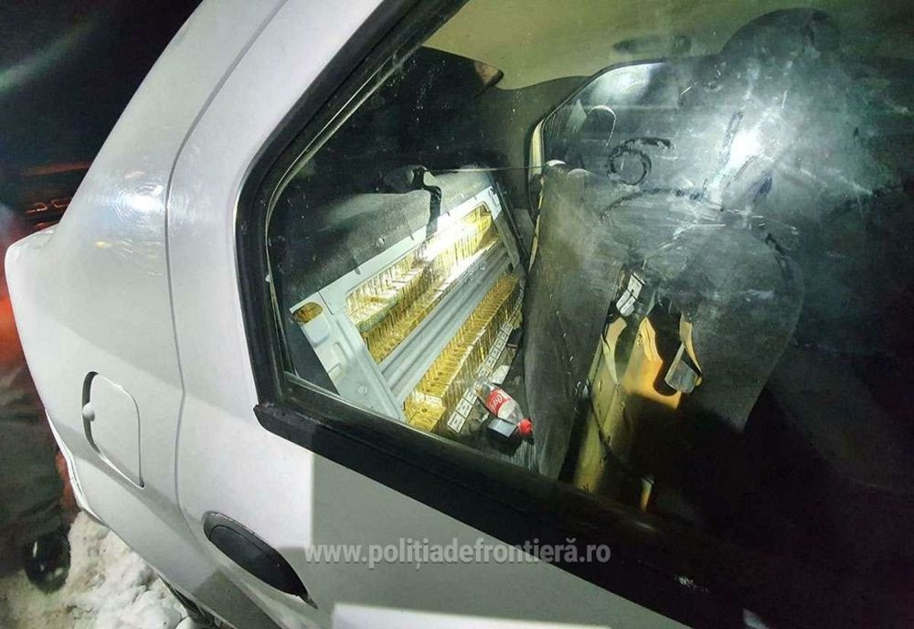 Sătmărean cercetat pentru contrabandă cu ţigări! A fost prins în trafic cu sute de ţigarete