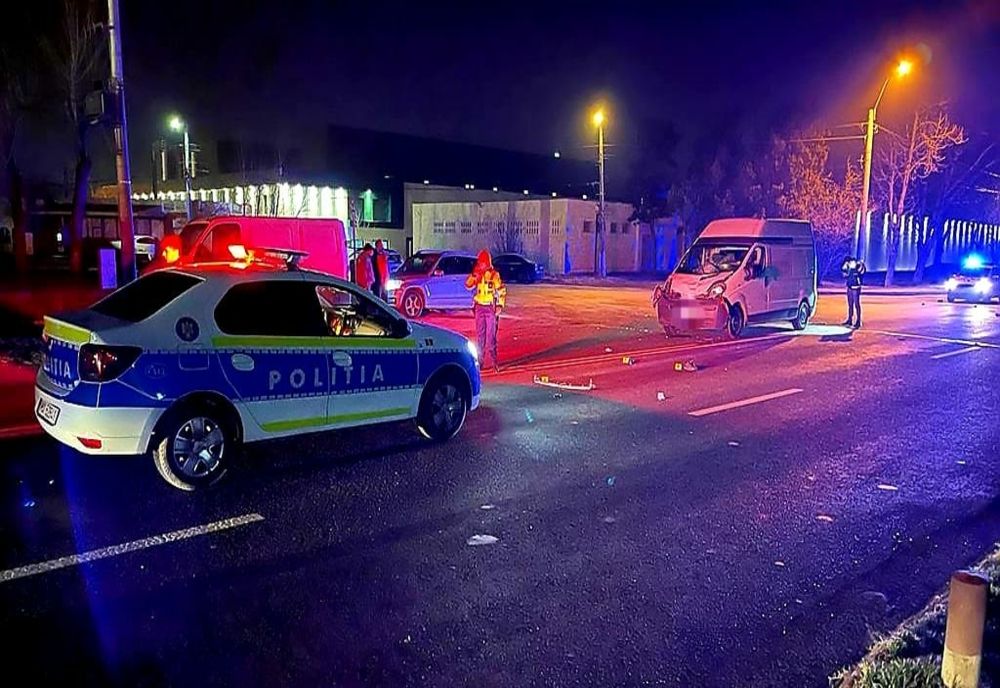 Accident în Santău! O tânără de 24 de ani a ajuns la spital