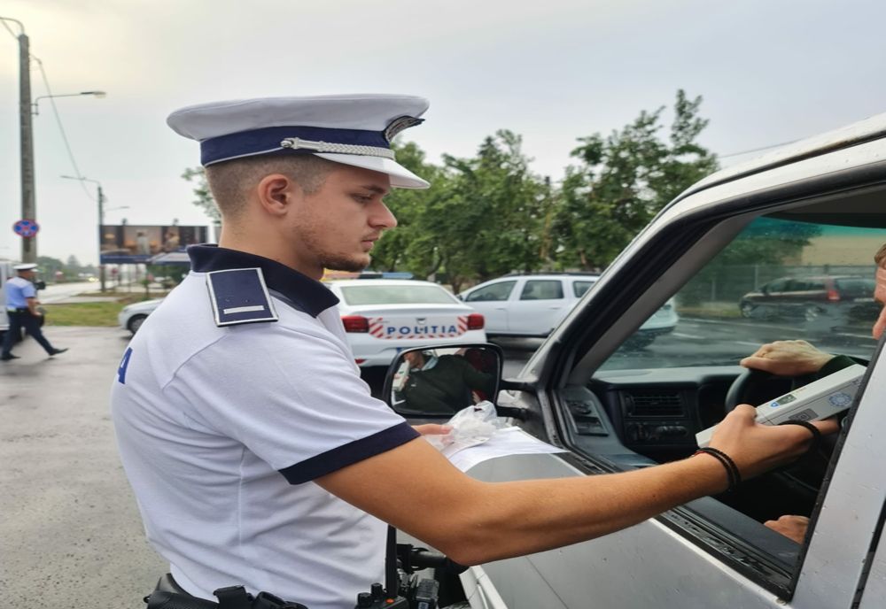 Activități pe linie rutieră desfășurate de polițiștii sătmăreni