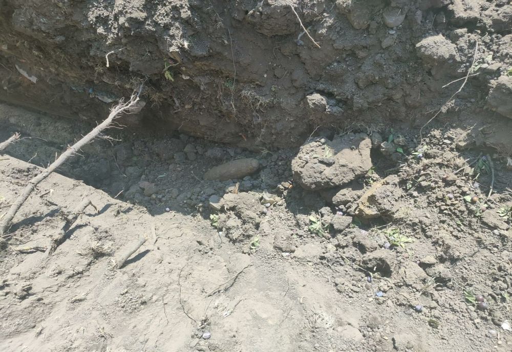 Proiectil din Al Doilea Război Mondial descoperit în localitatea Ghenci