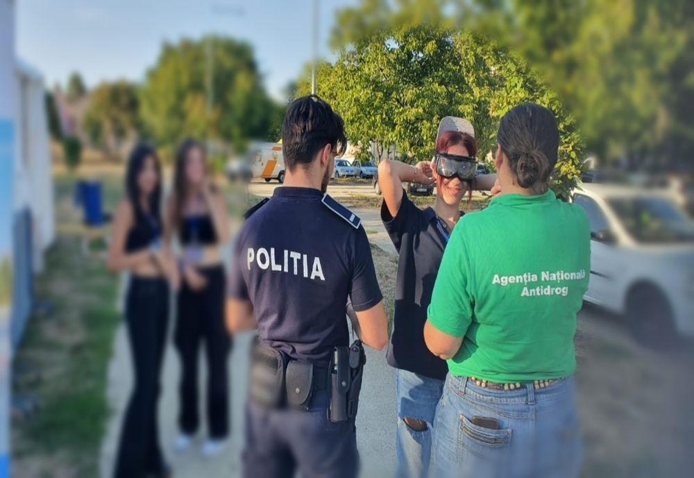 Activități preventive desfășurate de polițiștii sătmăreni în cadrul Festivalului "La Dâmburi"