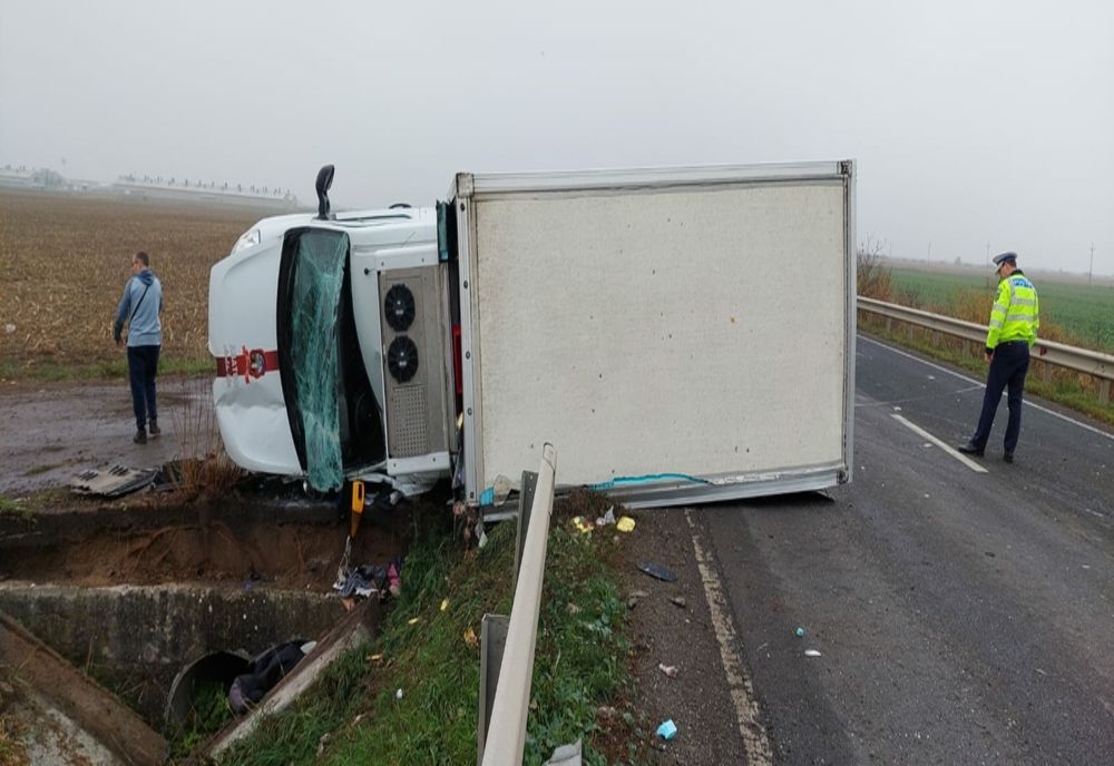 Carambol pe DN 19, între Carei și Moftin! O femeie și un copil, la spital