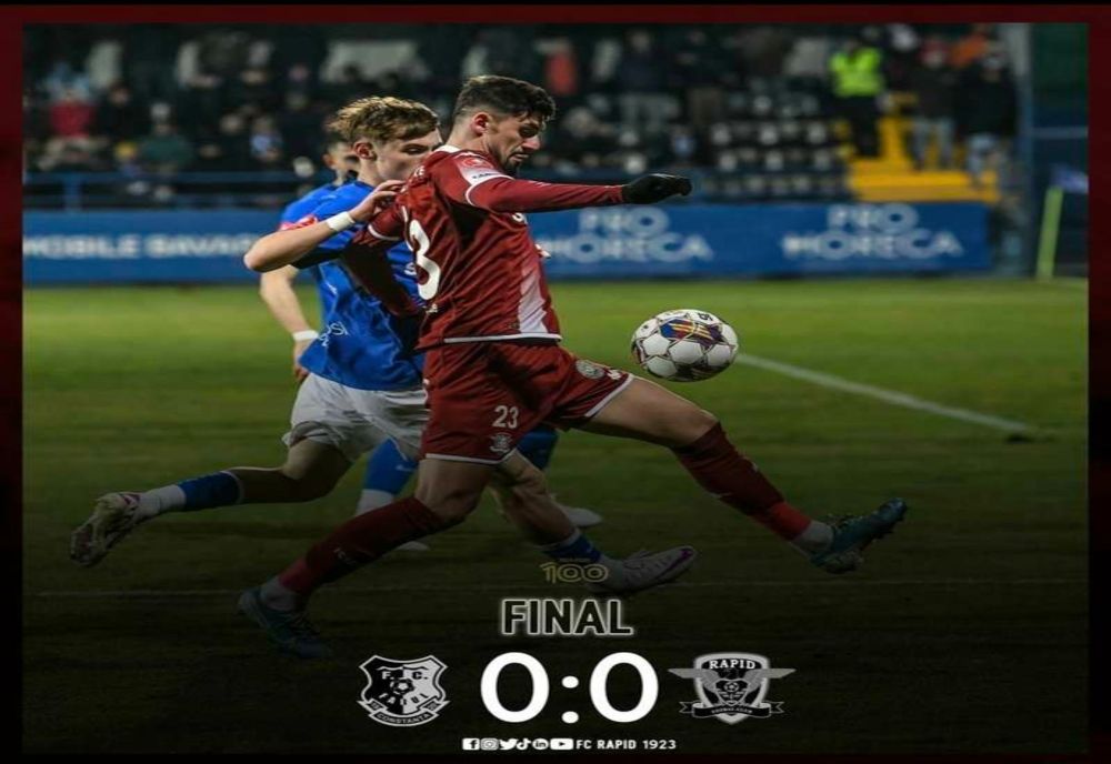 Fotbal: Farul Constanţa - Rapid Bucureşti 0-0, în Superliga