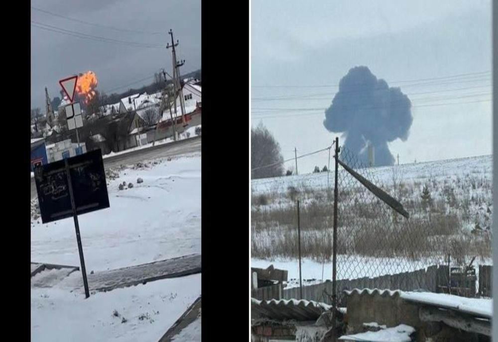 Cel puțin 65 de morți după ce un avion militar rusesc s-a prăbușit în apropierea graniței cu Ucraina