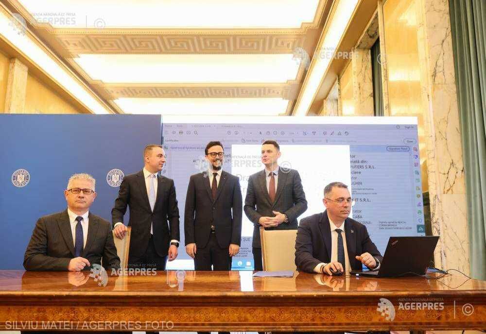 A fost semnat contractul pentru implementarea Portalului Digital Unic