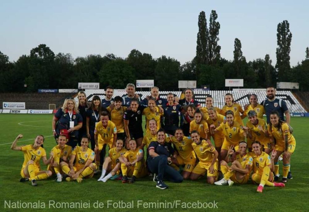 Fotbal feminin: Victorie clară pentru România în preliminariile EURO 2025, 3-0 cu Bulgaria