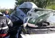 Accident feroviar mortal în Domănești. Un tren a lovit un microbuz