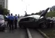Accident în Satu Mare. O șoferiță a ajuns cu mașina pe dig