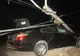 Accident în Bixad. Un negreștean a intrat cu mașina într-un stâlp