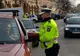 Șoferițele au fost „amendate” de polițiștii rutieri cu câte un mărțișor