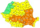 O nouă atenționare de cod galben de cantități de apă însemnate și manifestări de instabilitate atmosferică în Satu Mare