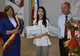 Teodora Bărăian, eleva care a obținut nota 10 la Bacalaureat, premiată