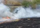 Incendii de vegetație uscată, de proporții, în județ