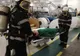 Incendiu într-o hală de producție din județ (exercițiu)