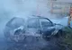 O mașină a luat foc, în Ciuperceni