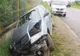 O tânără a ajuns cu mașina în șanț. A fost transportată la spital
