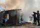 Incendiu la o casă de locuit din localitatea Peleșul Mic