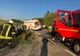 FOTO | Grav accident în judeţul Satu Mare! Două persoane au murit după impactul dintre o ambulanţa şi o autoutilitară