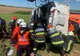 FOTO | Grav accident între Socond şi Hodişa! Un bărbat a fost rănit după ce s-a răsturnat cu cisterna