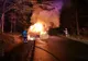 Autoturism făcut scrum, pe Dealul Mujdeni! Care a fost cauza incendiului