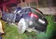 FOTO: Trei persoane, rănite într-un accident rutier în Certeze, au ajuns la spital
