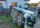 Două victime într-un accident în Botiz! S-au răsturnat cu maşina în gardul unei case (FOTO)