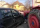 Doi bistriţeni răniţi într-un accident în judeţul Satu Mare! Impact între un tractor şi o maşină