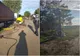 Grav accident în judeţul Satu Mare! Maşină ruptă în două (FOTO)
