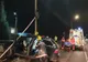 Grav accident în Satu Mare! Un bărbat a ajuns la spital după ce a intrat cu maşina într-un stâlp (FOTO)