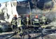 FOTO/VIDEO: Hală a unui service auto din Satu Mare, afectată de un incendiu puternic