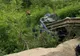 Accident în Craidorolț! Un şofer a scăpat ca prin minune după un ce parapet i-a străpuns maşina (FOTO)