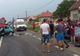 Accident în Mădăras. Un bătrân și un copil au rămas încarcerați